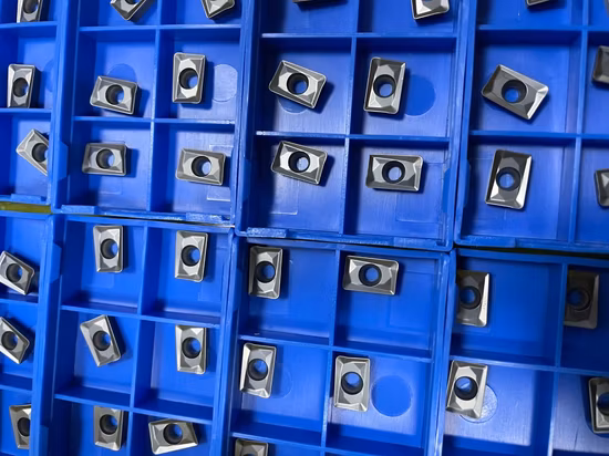 Fabrica ferramentas CNC carboneto de tungstênio cimentado torneamento fresagem ranhurando inserções para ferramenta de corte indexável de aço